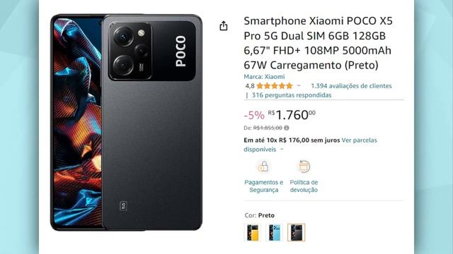 SEM ERRO! 5 MELHORES XIAOMI PARA COMPRAR EM 2023 - CUSTO-BENEFÍCIO e o Mais CARO! смотреть онлайн