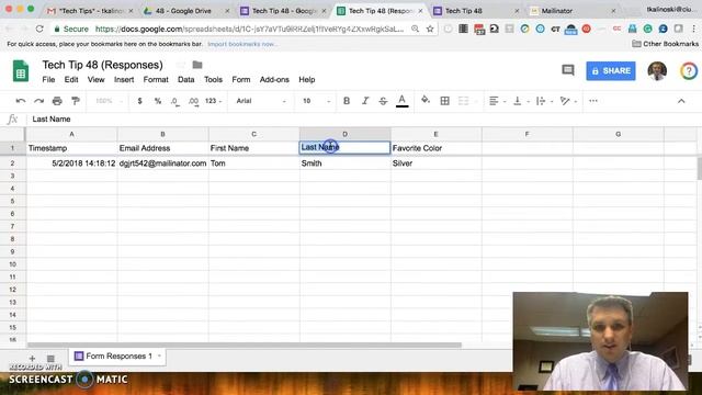 Tech Tip #48 - Send customized emails automatically when a new Google form is submitted смотреть онлайн