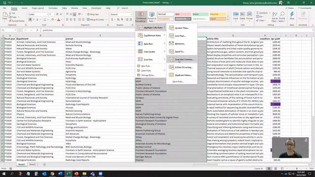 Essential Excel Skills - Applying Conditional Formatting смотреть онлайн