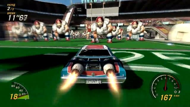 FlatOut Ultimate Carnage #19 Трюки, Field Goal смотреть онлайн