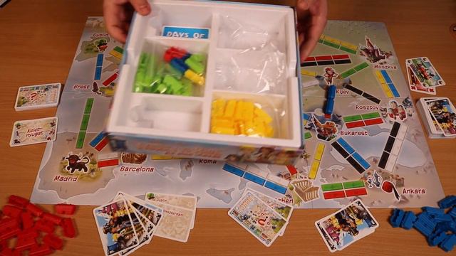 Ticket to Ride - Az első utazás Társasjáték Bemutató смотреть онлайн