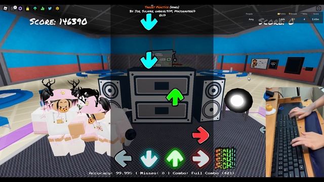 Target Practice (Hard) FC (99.98% Accuracy) [Funky Friday] with Handcam смотреть онлайн