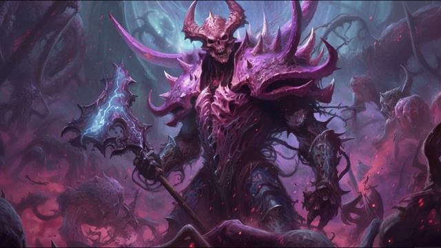 Chaos God Slaanesh | Midjourney AI Art | Warhammer 40K смотреть онлайн
