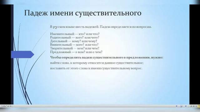 4- урок Имя существительное смотреть онлайн