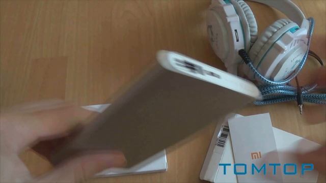 Xiaomi Power Bank 5000mah и Игровые наушники с TOMTOP смотреть онлайн