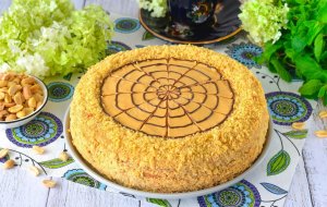 КАК ПРИГОТОВИТЬ ТОРТ КОРОВКА С ВАРЕНОЙ СГУЩЕНКОЙ