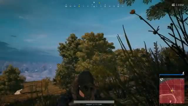 PUBG что будет если быть в противогазе в синей зоне