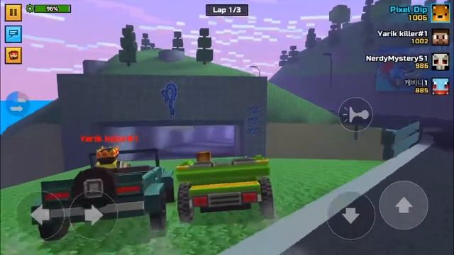 I GOT 1ST PLACE IN RACING- Pixel Gun 3D смотреть онлайн