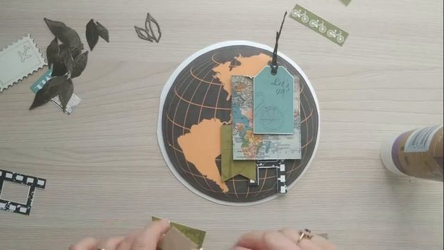 Многослойная композиция в открытке. Мастер класс. смотреть онлайн