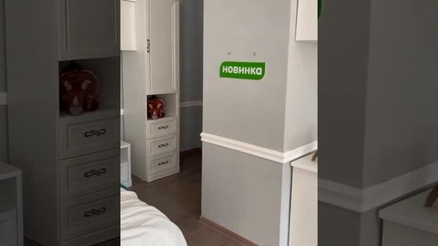 Детская Мишель с 2 дверным шкафом Белый матовый Эра мебель. смотреть онлайн