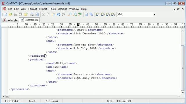 Beginner PHP Tutorial - 106 - Reading a Simple XML File: Part 2 смотреть онлайн