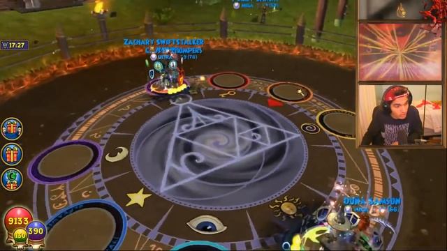 Wizard101 Cosmic (140) Fire PvP: BALANCE PRISM Trap Stacker! смотреть онлайн