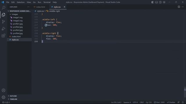 Responsive Admin Dashboard Template using HTML and CSS only | Payment Dashboard смотреть онлайн