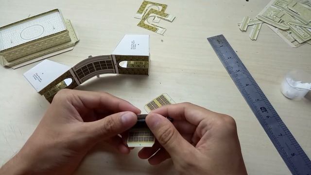 DIY Arc de Triomphe, France Paper Craft Architecture || Architecture - andrias mulyadi смотреть онлайн
