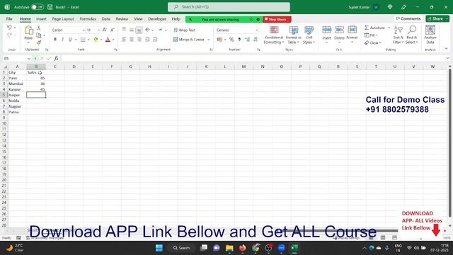 Charts in Excel 2021 смотреть онлайн