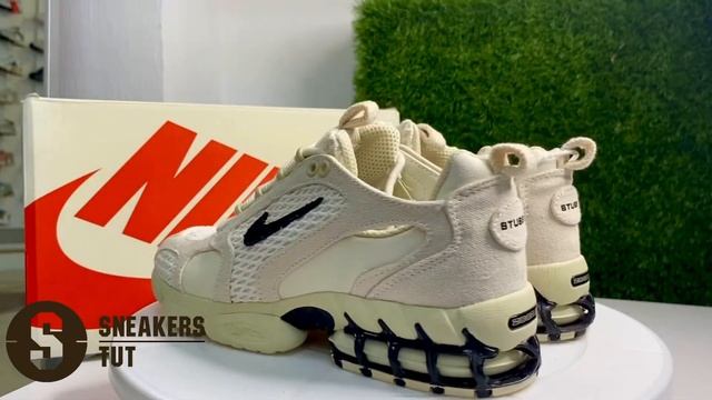 Nike Air Zoom Stussy Spiridon Cage смотреть онлайн