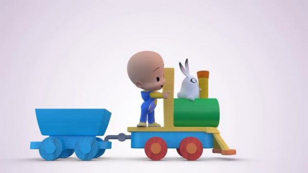 Colorful Train and more Cuquin' adventures !!!