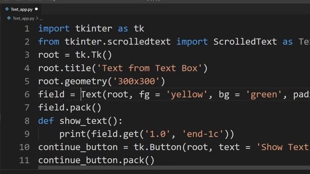 How to Make GUIs for Python Apps | Episode 15: Tkinter ScrollTexts смотреть онлайн