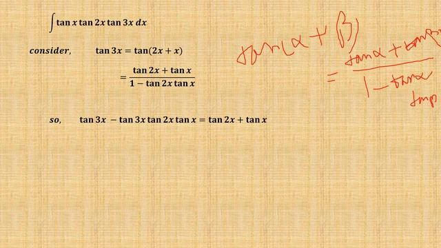 Integration | tan | indefinite integral | tan 3x tan 2x tan x #integration смотреть онлайн