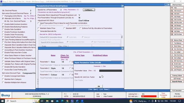How to check Parameterwise Stock Report in Busy | GIT Education смотреть онлайн