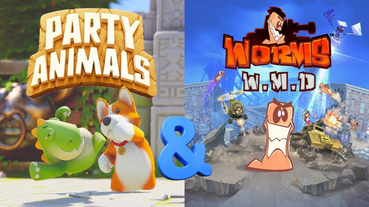 Пятничный стрим (Party Animals + Worms W.M.D)