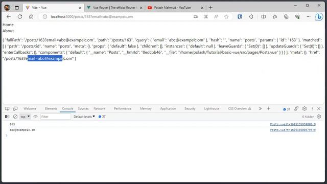 17. Working with route params смотреть онлайн