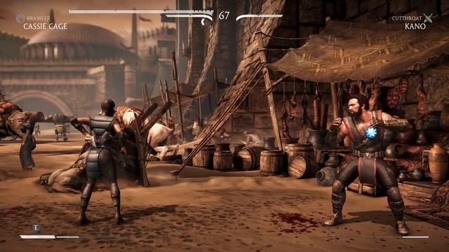 Mortal Kombat XL - Cassie Cage Sub-Zero Kosplay Costume Arcade Ladder Gameplay Playthrough