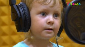 Детская песня - Маленькие солнышки | Академия Голосок | Вика Канищева (3 года)