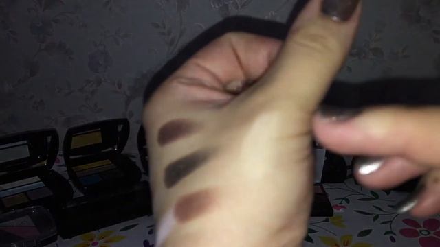 Моя коллекция косметики (тени 1 часть) // makeup collection смотреть онлайн