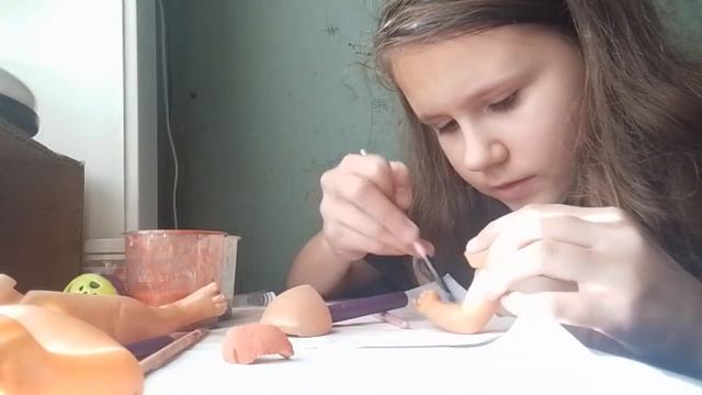 Делаю куклу Реборн (переделываю) смотреть онлайн