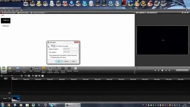 Как замедлить видео в Camtasia Studio 8 смотреть онлайн