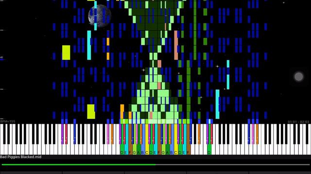 [Black MIDI] Bad Piggies Blacked v1.1 смотреть онлайн