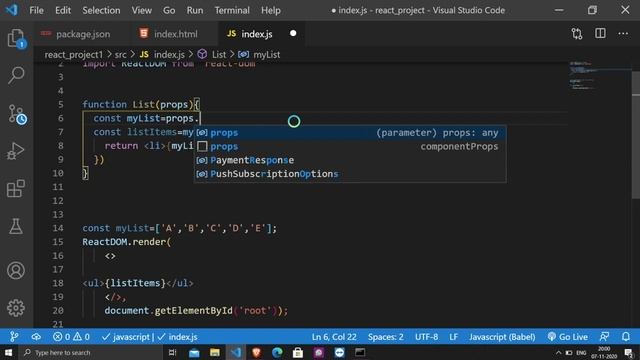 13.List Rendering in React JS | List and Keys in React| React Tutorial in hindi 2020 смотреть онлайн