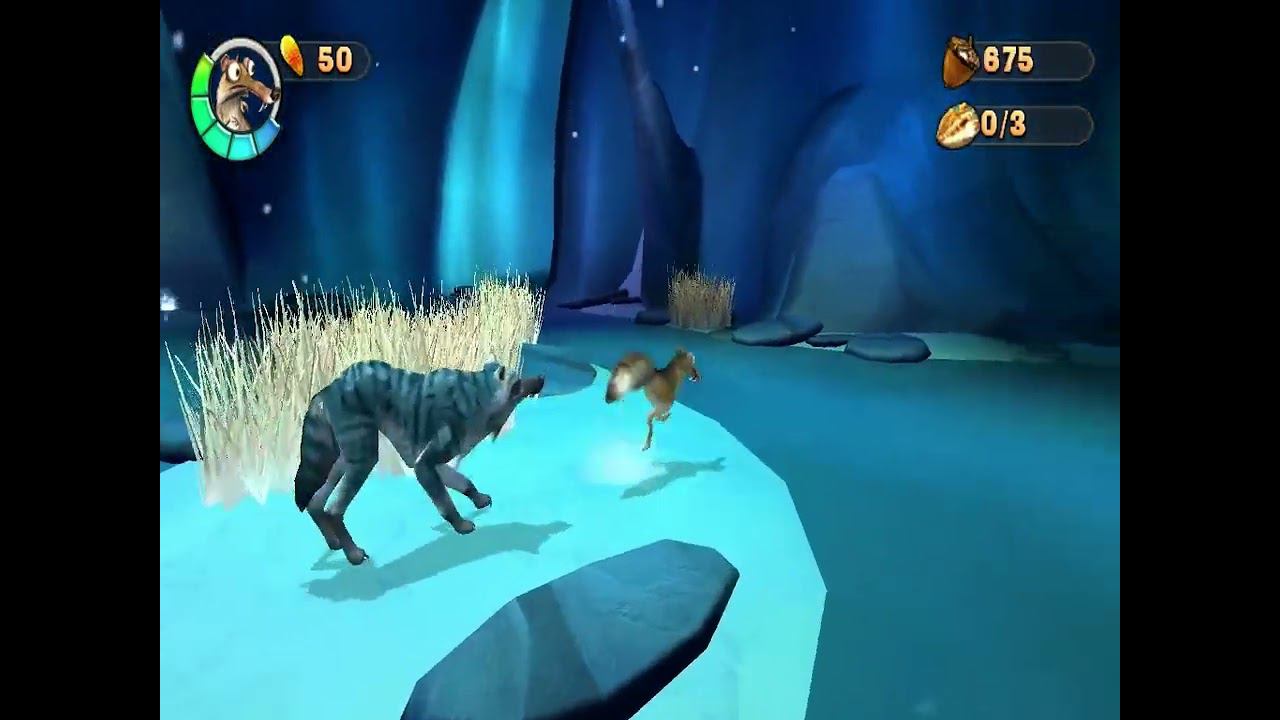 Ледниковый период 2 - 34 часть Драки с медведями, сборка орехов в ледниках, обман птицы смотреть онлайн