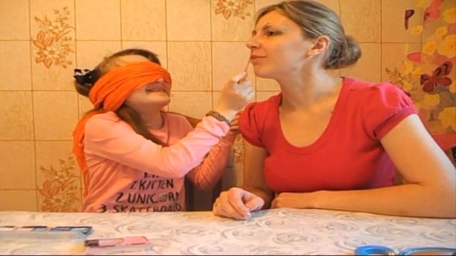 Макияж Челлендж С закрытыми глазами Мейкап Челлендж Вслепую Make up смотреть онлайн