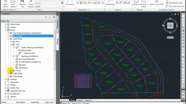 AutoCAD Civil 3D 2011 - About parcel styles смотреть онлайн