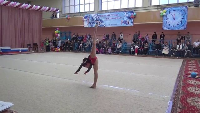 Юберова Олеся, 2005, Ижевск Металлист, бп, Юные Грации, Ижевск, 13 12 2014 смотреть онлайн