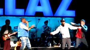Gorillaz Clint Eastwood Feat Kano & Bashy Live at the Gibson 10 27 10