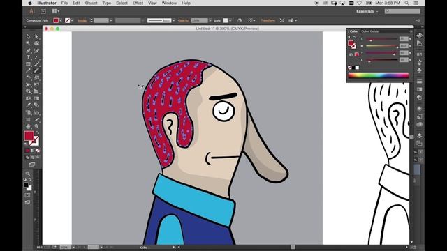 Create More: Working in Adobe Photoshop - Alberto Montt's "Raster Approach" to Vector Graphics смотреть онлайн