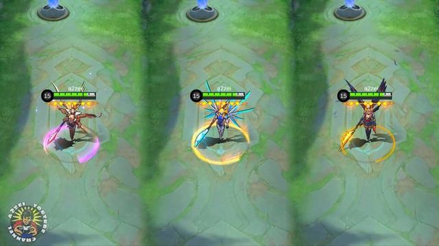 Freya S.A.B.E.R. Manhunter VS War Angel VS Raven Shogun Skin MLBB Comparison смотреть онлайн