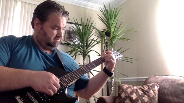 "Smiling Sun" Electric Guitar LTD Fender Mustang Amp смотреть онлайн