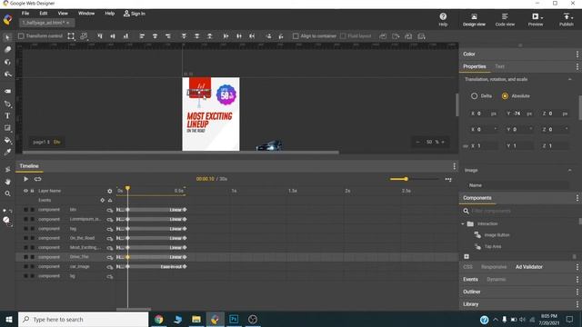 How To Create HTML5 Animated Web Banner Ads In Google Web Designer | HTML5 Tutorial | Updated