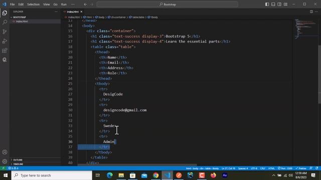 Bootstrap 5 for beginners - Bootstrap tables - Learn the essential Bootstrap compoents & Layout 202 смотреть онлайн