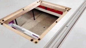 Установка пластины под фрезер с помощью метизов