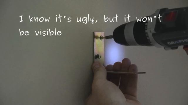 How to make levitating (invisible) bookshelf (on the wall) - easy DIY project смотреть онлайн