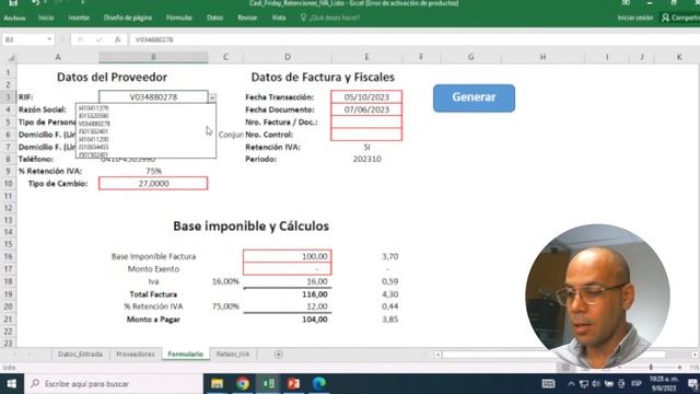 Clase Gratis- Aprende a generar retenciones de IVA con Excel - ? EN VIVO смотреть онлайн