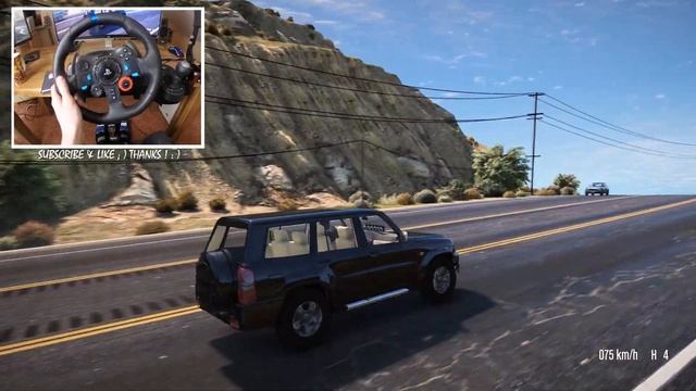Nissan Patrol Super Safari turbo 2009 - GTA V | Logitech G29 ? When GTA VI ? Who waiting? REVIEW смотреть онлайн