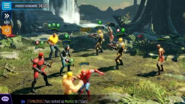 Marvel Strike Force - DD1 - Node 4 Attempt 4 (Wolverine + Defenders) смотреть онлайн
