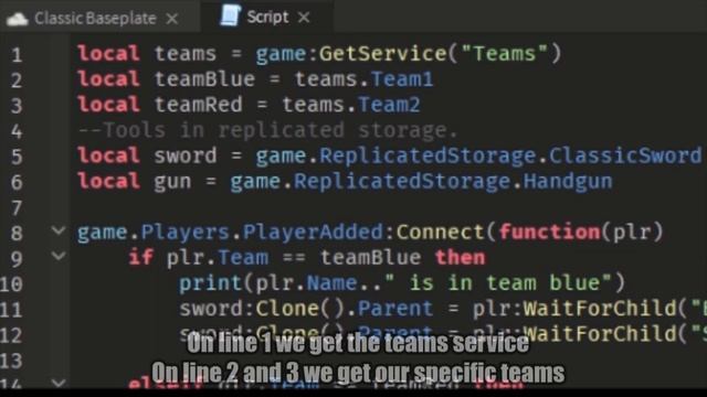 HOW TO MAKE TEAM-ONLY TOOLS!!! Roblox Studio смотреть онлайн