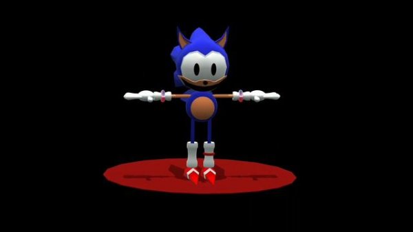 [FNF REWRITE SONIC 3D MODEL PRISMA3D PORT] [+ DOWNLOAD LINK]